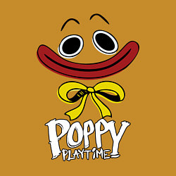 Свитшот хлопковый мужской POPPY PLAYTIME HAGGY - ХАГГИ, цвет: горчичный — фото 2