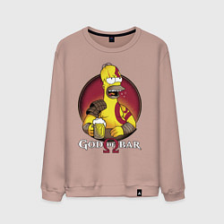 Мужской свитшот Homer god of bar