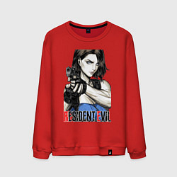 Свитшот хлопковый мужской Jill RE3, цвет: красный
