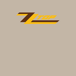 Свитшот хлопковый мужской ZZ top logo, цвет: миндальный — фото 2