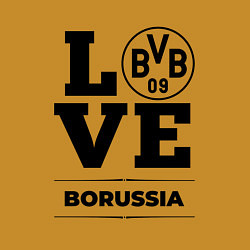 Свитшот хлопковый мужской Borussia Love Классика, цвет: горчичный — фото 2