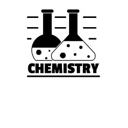 Свитшот хлопковый мужской CHEMISTRY химия, цвет: белый — фото 2