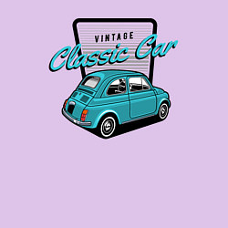 Свитшот хлопковый мужской Classic car, цвет: лаванда — фото 2