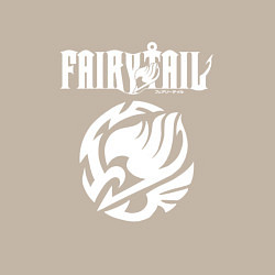 Свитшот хлопковый мужской FAIRY TAIL EMBLEM LOGO, цвет: миндальный — фото 2