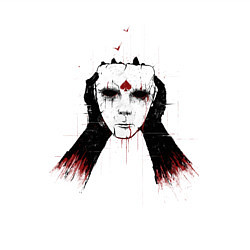 Свитшот хлопковый мужской Terratomorf - В Мире Иллюзий 2, цвет: белый — фото 2