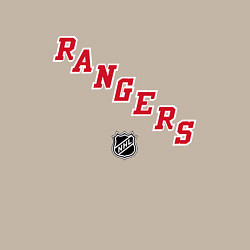Свитшот хлопковый мужской New York Rangers NHL, цвет: миндальный — фото 2