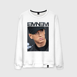 Свитшот хлопковый мужской Eminem фото, цвет: белый