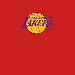 Свитшот хлопковый мужской Лос-Анджелес Лейкерс NBA, цвет: красный — фото 2