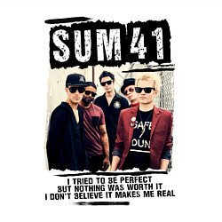 Свитшот хлопковый мужской SUM 41 PIECES, цвет: белый — фото 2