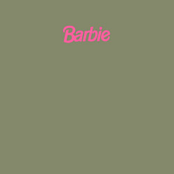Свитшот хлопковый мужской Barbie mini logo, цвет: авокадо — фото 2