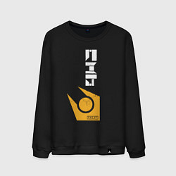 Свитшот хлопковый мужской City17 - half life, цвет: черный