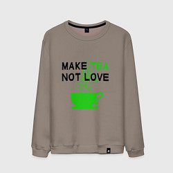 Мужской свитшот Make tea, not love