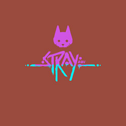 Свитшот хлопковый мужской Stray Violet, цвет: кирпичный — фото 2