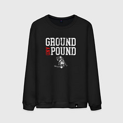 Мужской свитшот Ground And Pound Добивание ММА