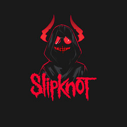 Свитшот хлопковый мужской Slipknot - devil in me, цвет: черный — фото 2