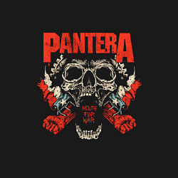 Свитшот хлопковый мужской PANTERA band, цвет: черный — фото 2