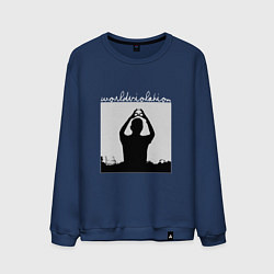 Свитшот хлопковый мужской World Violation Tour Depeche Mode, цвет: тёмно-синий