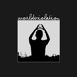 Свитшот хлопковый мужской World Violation Tour Depeche Mode, цвет: черный — фото 2