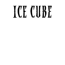 Свитшот хлопковый мужской Ice Cube - logo, цвет: белый — фото 2