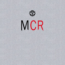 Свитшот хлопковый мужской Manchester United - Ronaldo MCR 202223, цвет: меланж — фото 2