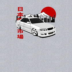 Свитшот хлопковый мужской Chaser JZX100 Tourer V, цвет: меланж — фото 2