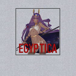 Свитшот хлопковый мужской Нитокрис Egyptica - FateGrand Order, цвет: меланж — фото 2