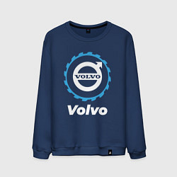 Свитшот хлопковый мужской Volvo в стиле Top Gear, цвет: тёмно-синий
