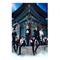 Свитшот хлопковый мужской Stray Kids Thunderous, цвет: белый — фото 2