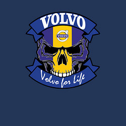 Свитшот хлопковый мужской Volvo for Life, цвет: тёмно-синий — фото 2