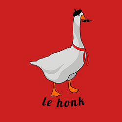 Свитшот хлопковый мужской Гусь Француз, цвет: красный — фото 2