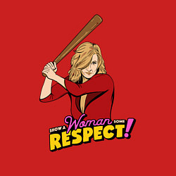 Свитшот хлопковый мужской Лаура Дерн, цвет: красный — фото 2