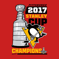 Свитшот хлопковый мужской Питтсбург Пингвинз НХЛ, цвет: красный — фото 2