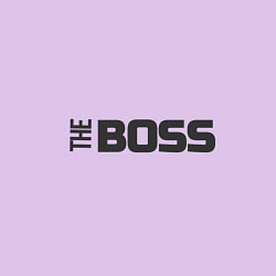 Свитшот хлопковый мужской THE BOSS, цвет: лаванда — фото 2