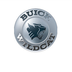 Свитшот хлопковый мужской Buick Wildcat - logotype, цвет: белый — фото 2