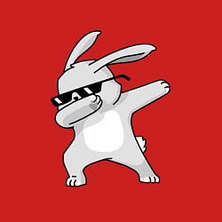 Свитшот хлопковый мужской Кролик ДЭБ, цвет: красный — фото 2