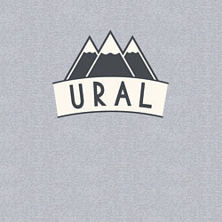 Свитшот хлопковый мужской URAL, цвет: меланж — фото 2