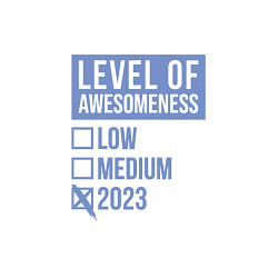 Свитшот хлопковый мужской Level 2023, цвет: белый — фото 2