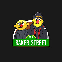 Свитшот хлопковый мужской Baker street, цвет: черный — фото 2