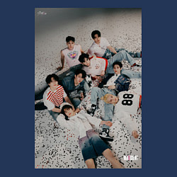 Свитшот хлопковый мужской Stray Kids Maxident, цвет: тёмно-синий — фото 2