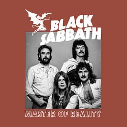 Свитшот хлопковый мужской Black Sabbath rock, цвет: кирпичный — фото 2