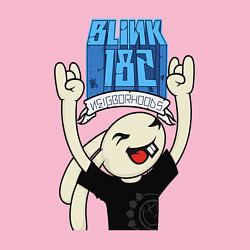 Свитшот хлопковый мужской Blink neighborhoods, цвет: светло-розовый — фото 2