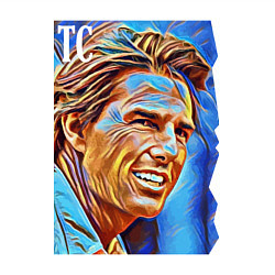 Свитшот хлопковый мужской Tom Cruise - film actor, цвет: белый — фото 2