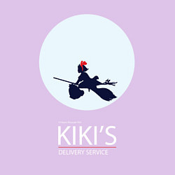 Свитшот хлопковый мужской Ghibli - Kikis delivery service, цвет: лаванда — фото 2