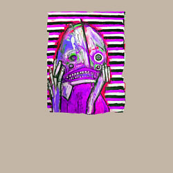 Свитшот хлопковый мужской Ужас и паника, цвет: миндальный — фото 2