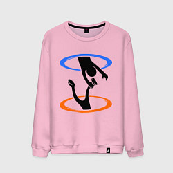 Мужской свитшот Вечный полет (портал)