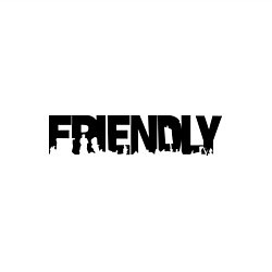 Свитшот хлопковый мужской DayZ: Im friendly, цвет: белый — фото 2