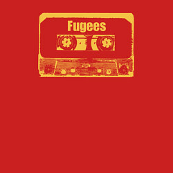 Свитшот хлопковый мужской Fugees cassette, цвет: красный — фото 2