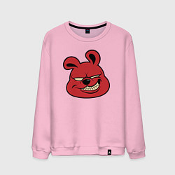 Свитшот хлопковый мужской Red bear, цвет: светло-розовый