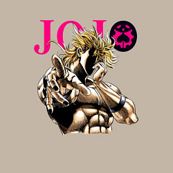 Свитшот хлопковый мужской Дио Брандо - JoJo Bizarre Adventure, цвет: миндальный — фото 2