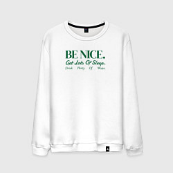 Мужской свитшот Be nice